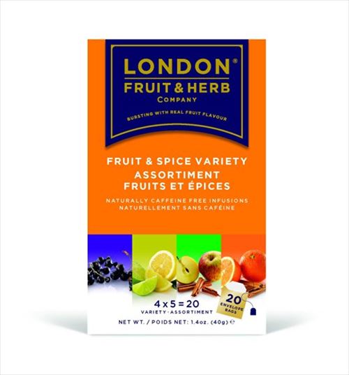 ロンドンフルーツ&ハーブ「ティーバッグ フルーツ&スパイス バラエティーパック 20袋」